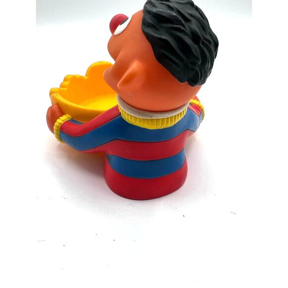 Vintage Sesame Street Jim Henson Ernie Cereal Bowl Holder - Picture 3 of 3
